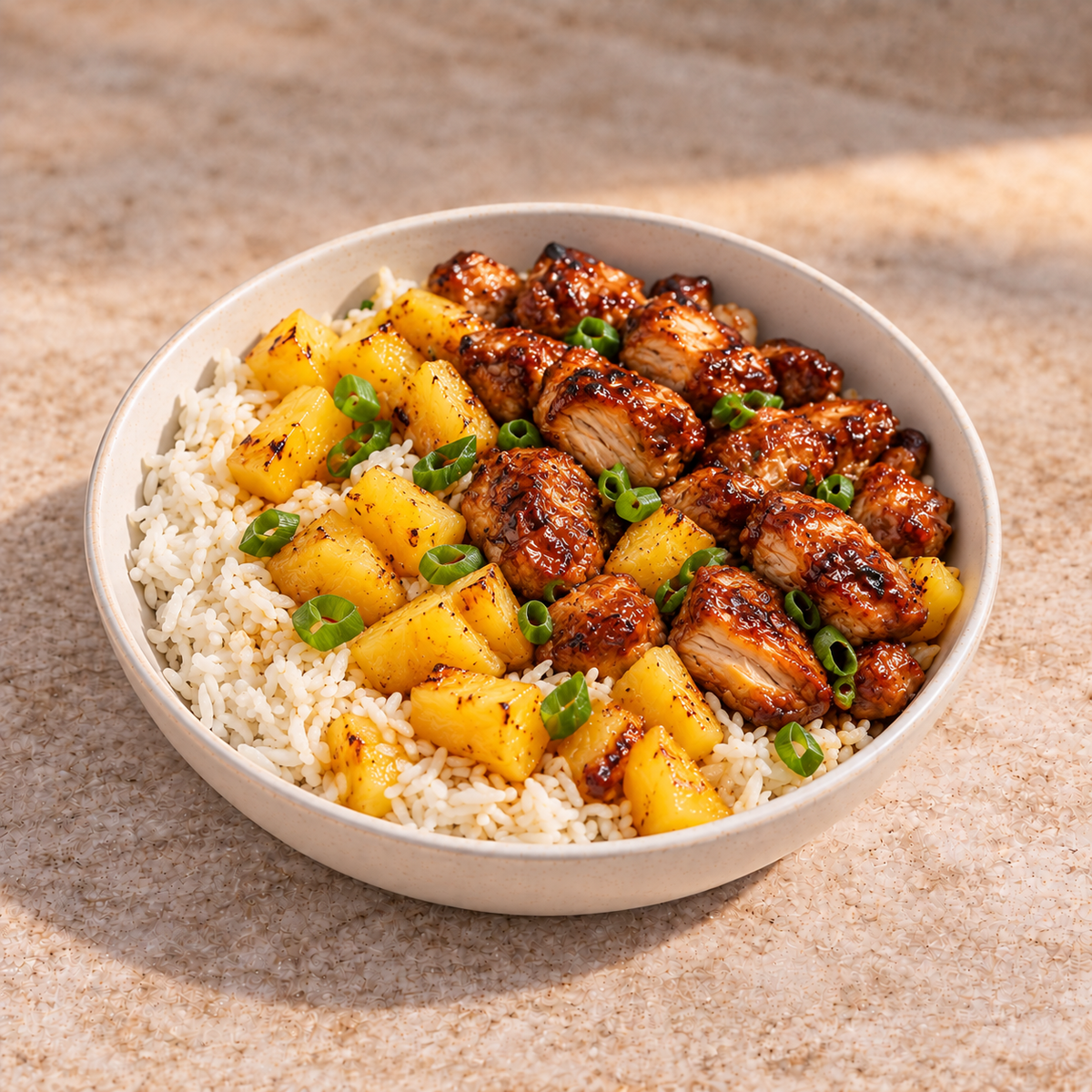 Grilled Pineapple Chicken Bowl (Balanced)